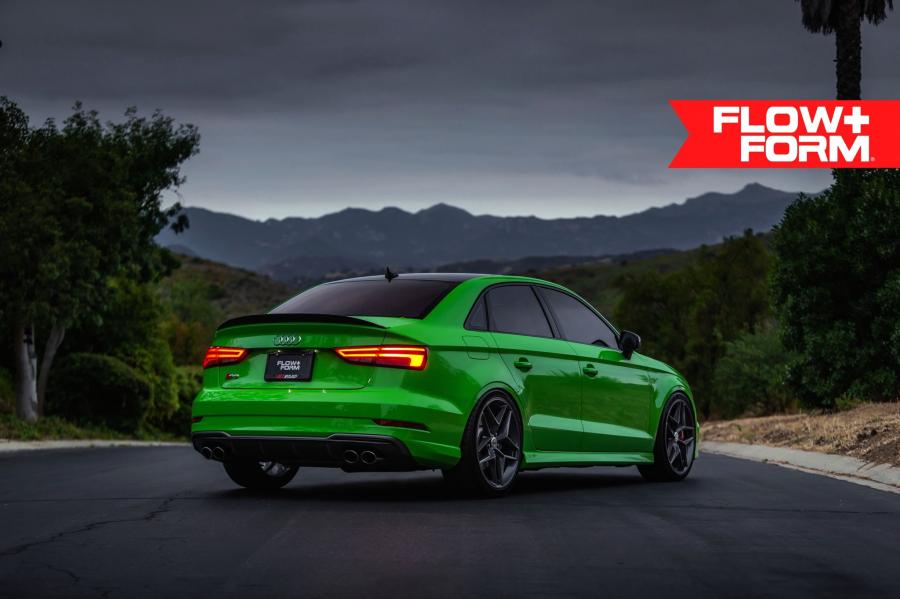  Audi S3 Sedan on HRE Wheels (FF11) 2019 года  (фото 4 из 10)